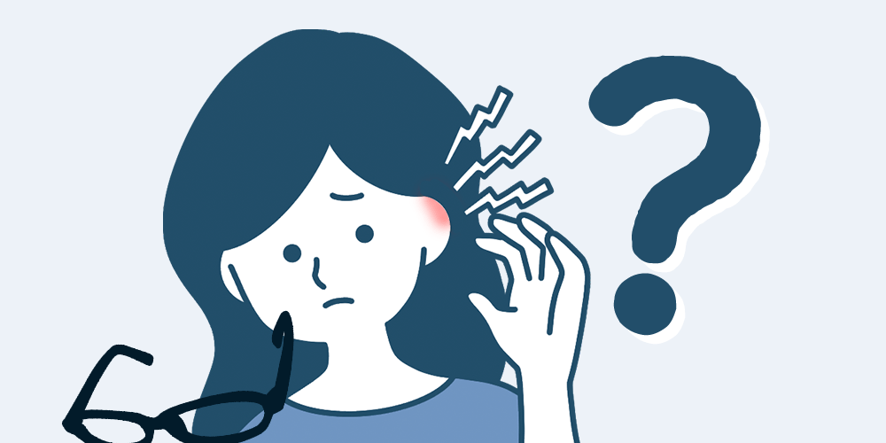 メガネで耳が痛い時はどうする？解決策をご紹介！