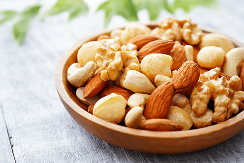 ビタミンB群の多いナッツ系の食べ物