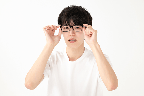 フレームがフィットしていない