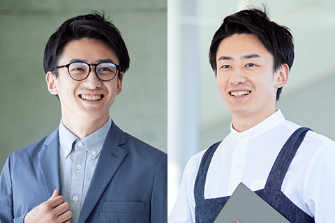 メガネをかけているときといないときの印象の違い