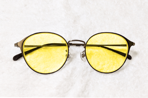 イエロー系レンズイメージ