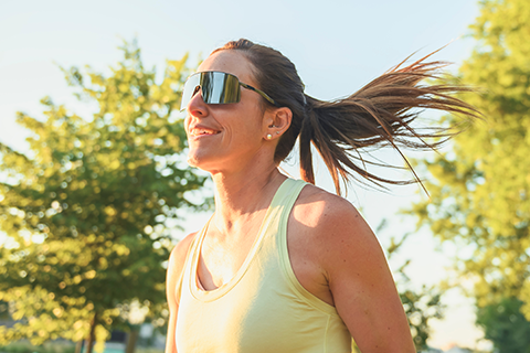 自転車やランニングが趣味の人