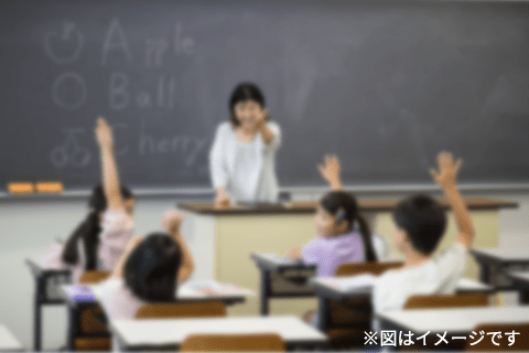 視力が0.7を下回る場合の見え方イメージ